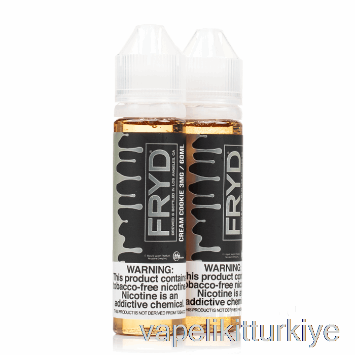Vape Likit Kremalı Kurabiye - Kızartma E-sıvı - 120ml 3mg